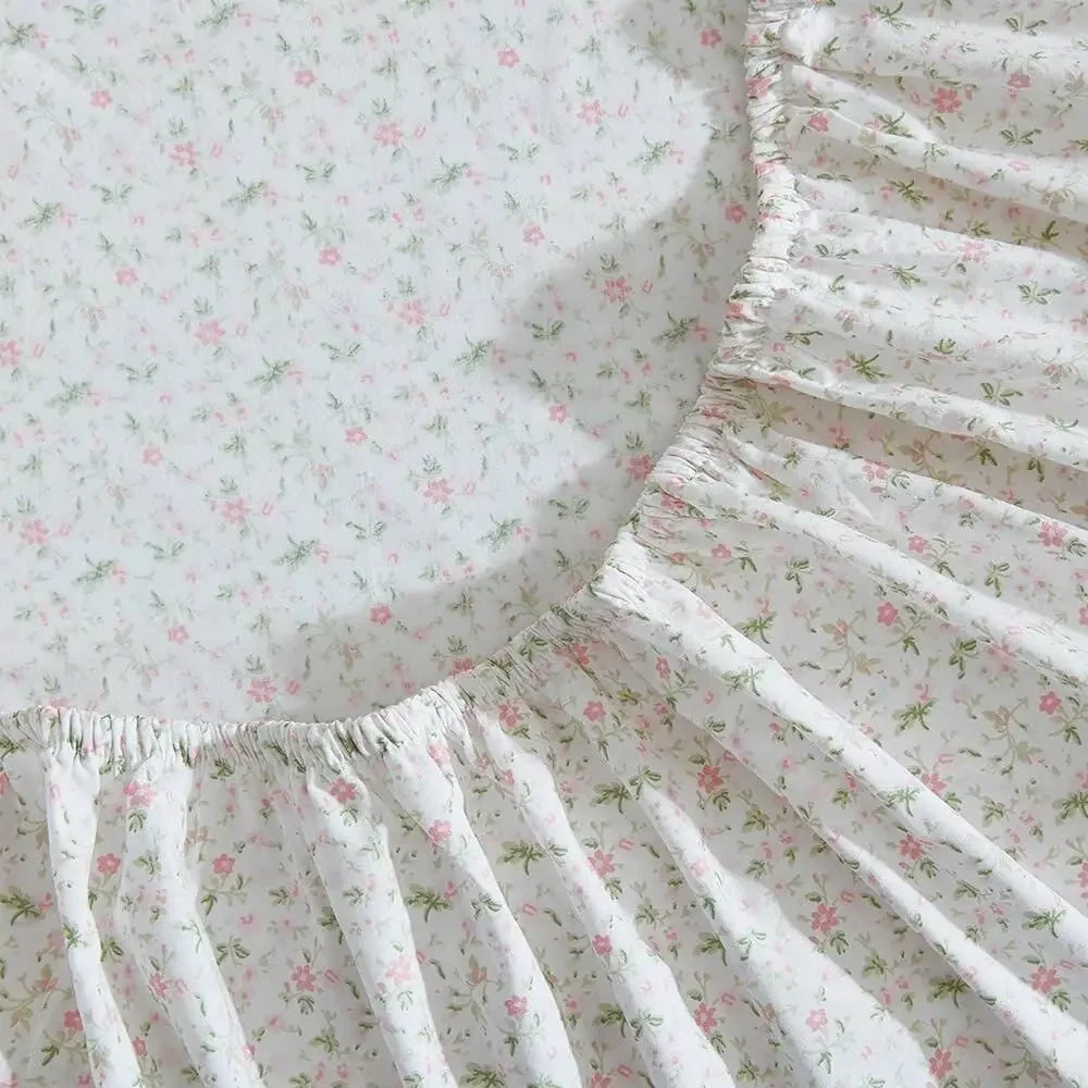 NWT❤️Laura Ashley -Cotton Percale QUEEN Bedding Sheet Set